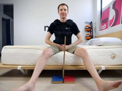边缘支撑测试 · 测试过程照片