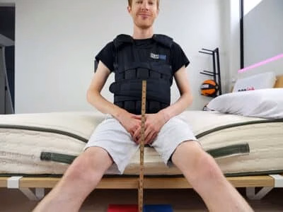 边缘支撑测试 · 测试过程照片