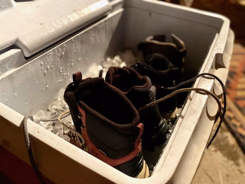 保暖性 · 测试过程照片